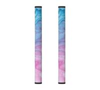 AQRJLPO Refrigerator Door Handle Covers 2 Pcs, Blue Pink and Purple Pastel Colors Printed Anti-Static Appliance Handles Decor Protector for Home Kitchen