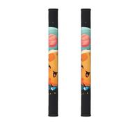 AQRJLPO Refrigerator Door Handle Covers 2 Pcs, Cute Cartoon Planets Printed Anti-Static Appliance Handles Decor Protector for Home Kitchen