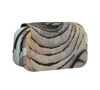 AQRJLPO Walrus Art Print Pencil Case Double - Layer Flip Pencil Pouch Pen Organizer Makeup Bag for School, Travel and Work