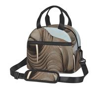 AQRJLPO Walrus Printed Insulated Lunch Bag with Shoulder Strap - Reusable Cooler Tote Bags Picnic Bag for Work/School/Picnic/Travel
