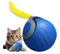 AQTELYA Interactive Cat Toy - Interactive Dog Toys, Automatic Cat Toy, USB Rechargeable, Suitable for Indoor and Outdoor - Moving Dog Toy, Cat Toys Interactive Speedy Tail 3.0 (Blue)