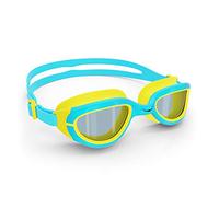AqtivAqua Kids Swimming Goggles Kids 6-14 3-6 Swim Goggles for Childrens Girls Boys (SkyBlue/Yellow colour)