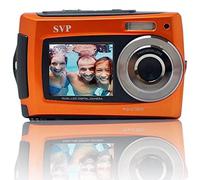 Aqua 5800 Orange 18MP Dual Screen Waterproof Digital Camera