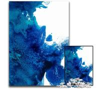 Aqua Abstract Puzzles for 1000 Piece Impossible Jigsaw Puzzles for Adults Perfect for Family Gatherings Birthdays Holidays 1000 PCS(38x26cm)