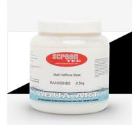 Aqua Art : Water Based Screenprinting Ink : Matt : 500g : Halftone Base