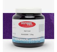 Aqua Art : Water Based Screenprinting Ink : Matt : 500g : Violet