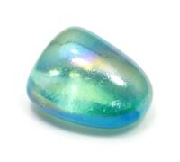 Aqua Aura Quartz Tumble Stone