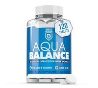 Aqua Balance Tablets for Detox & Fluid Balance Support - 120 Natural Water Supplement - Swelling Relief, Bloating, Electrolyte Balance & Weight Management - UK Made, Suitable for Vegans