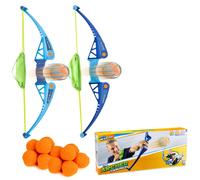 Aqua Blaster Twin Pack Bow Launcher Water Fight 57.5 cm x 6 x 15 cm, Blue