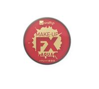 Aqua Body And Face Paint, Water Based, Bright Red, 16ml - Paint Fx Smiffys Red - face paint body fx smiffys red make up 16ml fancy dress accessory