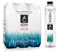AQUA CARPATICA 1.5L x 6 Pure Natural Still Mineral Water 6 Pack Bottled Nitrate Free Low Sodium Alkaline Electrolytes Premium Multipack Recyclable