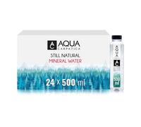 AQUA Carpatica 500ml x 24 Pure Natural Still Mineral Water - 24-Pack Bottled Water, Virtually Nitrate Free, Low Sodium, Naturally Alkaline, Natural Electrolytes, Premium Multipack 100% Recyclable