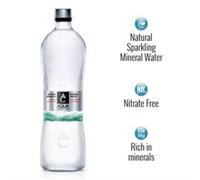 AQUA Carpatica Sparkling Mineral Water 750ml GLASS Nitrate Free