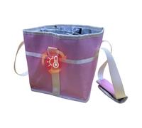 Aqua Carrier Satchel, Flask Shoulder Sling, Hydro Pack Holder, Large Volume Sling Bag Adjustable Bottle Courier Leakproof Lightweight for Walking Travel Home Gym Camping Beach School Park