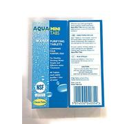 Aqua Clean Mini Tabs 40 Water Purifying Tablets For Boats Caravans Motorhomes