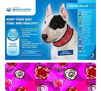 Aqua Coolkeeper collar roses s