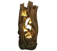 Aqua Creations Cannock Tree Trunk Wood Effect Mains Power Water Feature