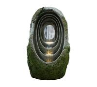 Aqua Creations Samara Rain Effect Wood Effect Mains Power Water Feature