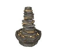 Aqua Creations Stacked Slate Monolith Rock Effect Mains Power Water Feature