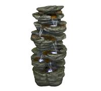 Aqua Creations Tampa Slate Falls Rock Effect Mains Power Water Feature