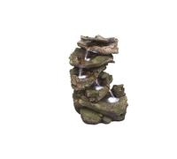 Aqua Creations Virginia Driftwood Falls Wood Effect Mains Power Water Feature