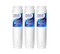 AQUA CREST 644845 Fridge Water Filter Replacement for Bosch®, 3 Pack | Replacement for Bosch® Fridge Water Filter UltraClarity 644845, Neff Gaggenau Rangemaster 9000077104 740560（3）