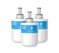 AQUA CREST DA29-00003F Fridge Water Filter, Compatible with Samsung® Aqua Pure Plus DA29-00003F, HAFIN1, DA29-00003A, DA29-00003B, DA29-00003A-B, DA61-00159A, DA97-06317A (3)