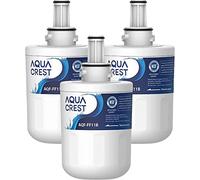 AQUA CREST DA29-00003G Fridge Freezer Water Filter, Compatible with Samsung® Aqua Pure Plus DA29-00003G, DA29-00003B DA97-06317A DA61-00159A, HAFCU1/XAA, HAFIN2/EXP, WF289, Model: AQF-FF11B (3)