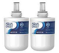 AQUA CREST DA29-00003G Fridge Water Filter, Compatible with Samsung® Aqua Pure Plus DA29-00003G DA29-00003B DA97-06317A DA61-00159A HAFCU1/XAA HAFIN2/EXP APP100 (2)