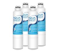 AQUA CREST DA29-00020B Replacement for Samsung HAF-CIN/EXP, DA29-00020B-1, RF28HMEDBSR, RF263BEAESR, RF4287HARS, HAF-CIN, DA97-08006A-1, RF28K9380SR, RF28HFEDTSR, Refrigerator Water Filter, 4 Filters
