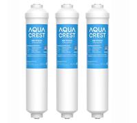 AQUA CREST Fridge Water Filter, Compatible with Samsung Aqua-Pure Plus (ONLY External) DA29-10105J DA99-02131B HAFEX/EXP DA2010CB 5231JA2010B Wpro USC100/1 WSF-100 (3)