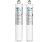 AQUA CREST H-300 Under Sink Water Filter, NSF/ANSI 42 Certified, 1K Gallons, Replacement Cartridge for Everpure H-300, H-300-NXT, 7CB5, EV9270-71, EV9270-72, EV9618-11, EV9855-50, EV9282-01, Pack of 2