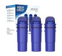 AQUA CREST NSF Certified Water Filter, Replacement for Pur Pitchers and Dispensers, CRF-950Z, PPF951K, PPT700W, CR-1100C, AQK-CF10A (Pack of 3)