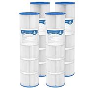 AQUA CREST Pool Spa Filter Replacement for Pentair CCP420, PCC105-PAK4, 178584, Unicel C-7471, 817-0106, R173576, Filbur FC-1977, Pentair Clean and Clear Plus 420 Cartridge, 105 sq. ft, Pack of 4