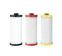 Aqua Crest Replacement Water Filter for Aquasana® AQ-5300R Under Sink Water Filter Life Pure Tasty Water Filter Compatible with AQ-5300.55, AQ-5300.56 and AQ-5300.62, 3-Piece