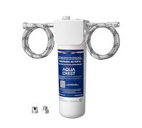 AQUA CREST UP16 Under Sink Water Filter System, Reduces up to 99.52% Chlorine, Bad Taste & Odor, Undersink Water Filter Direct Connect to Kitchen Faucet, 11K Gallons