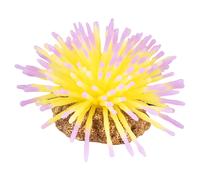 Aqua Della Anemone Plastic Plant Yellow 12,5cm Aquarium Decor Glowing