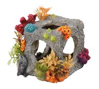 Aqua Della Aquarium Decoration Cube Coral 12X11Cm Ornamental Fish Safe