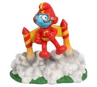 Aqua Della Aquarium Decoration Smurf Jetpack Air Action 12X8X11Cm Decor