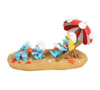 Aqua Della Collectible figurine, Baby Smurf in the Sand (Decorative Item/Collectible, 2022, Smurfs)