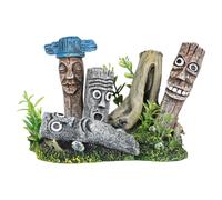 Aqua Della Aquarium Surf Figures Decoration 16X10.5Cm Non-Toxic Ornamental Fish