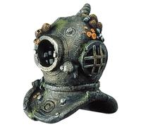 Aqua Della Aquarium Decoration Diver Helmet With Air Diffuser, NEW