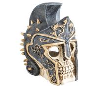 Aqua Della Gladiators Skull Decoration 16X12Cm For Aquariums Decor
