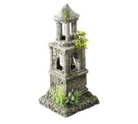 Aqua Della Mausoleum Aquarium Decoration 14X13.5X30Cm For Ornamental Fish