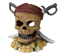Aqua Della Aquarium Decoration Pirate Skull With Swords, RRP 27.99 EUR