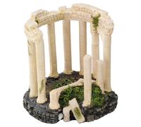 Aqua Della Roman Pavilion Aquarium Decoration 11X6X10.5Cm With Aerator