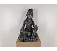 Aqua Della Siara (Meditating Goddess) Temple Decoration 11.6 x 10.5 x 17.5 cm