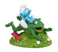 Aqua Della The Smurfs On The Frog Collectible Figure (2022)