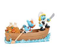 Aqua Della The Smurfs, Pirate Ship Figurine - For Display, Collectible Use, Imaginative Play - Aquarium, Pond Maintenance