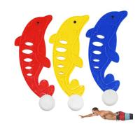 Aqua Dive Set - Dolphin Cartoon Bundle, Sinking Swimming Toy, Underwater Practice Pack with Balanced Descent | Building Skills For Kids Pool Game Training Adventure